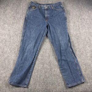 Cinch Jeans Mens 36x32 Blue Straight Leg Denim Western Work MB90530002 Cowboy